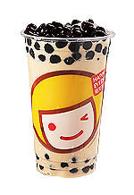 Milk Green Tea with Tapioca (茉香珍珠奶绿)